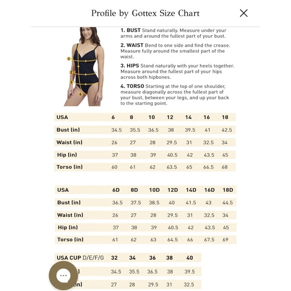 Profile By Gottex Bandeau Swimdress Womens Swimsuit 8 Black One piece Laser Cut - Picture 12 of 14
